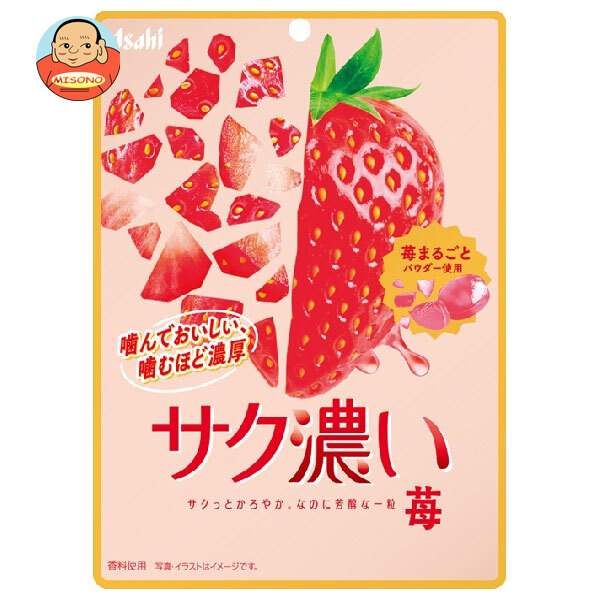 アサヒグループ食品 サク濃い 苺 52g×6袋入