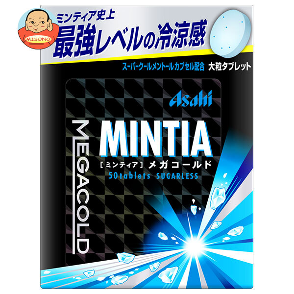 アサヒグループ食品 ミンティア メガコールド 50粒×4個入