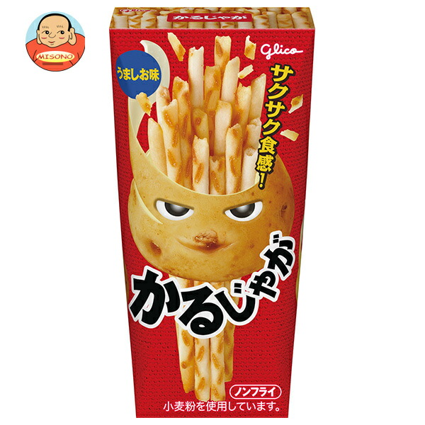 江崎グリコ かるじゃが うましお味 41g×10箱入