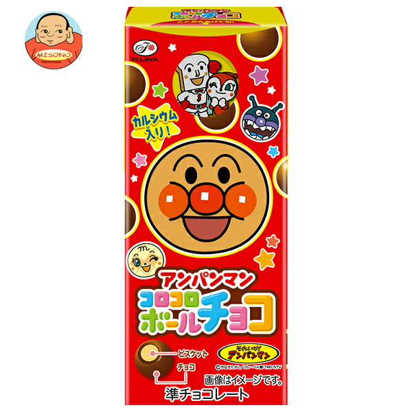 不二家 アンパンマンコロコロボール チョコ 20g×10箱入
