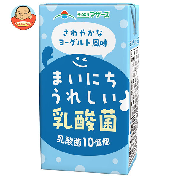 らくのうマザーズ まいにちうれしい乳酸菌 250ml紙パック×24本入