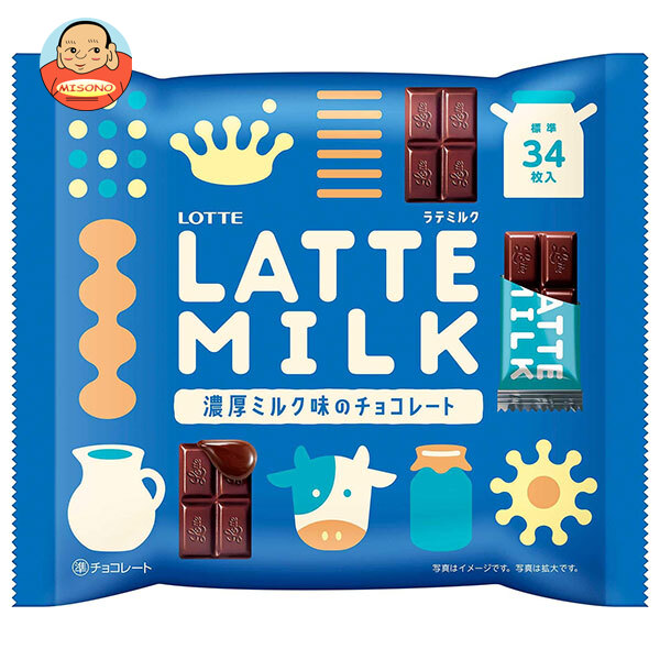 ロッテ LATTE MILK 135g×18袋入