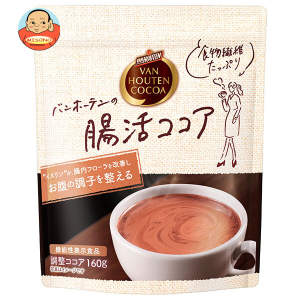 片岡物産 バンホーテンの腸活ココア 160g×12個入