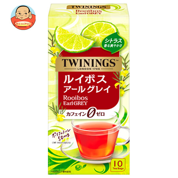 片岡物産 トワイニング ティーバッグ ルイボス アールグレイ 10袋×6本入