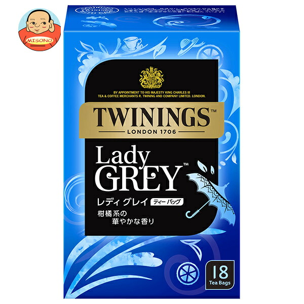 片岡物産 トワイニング レディグレイ 37.8g(18袋入り)×4個入