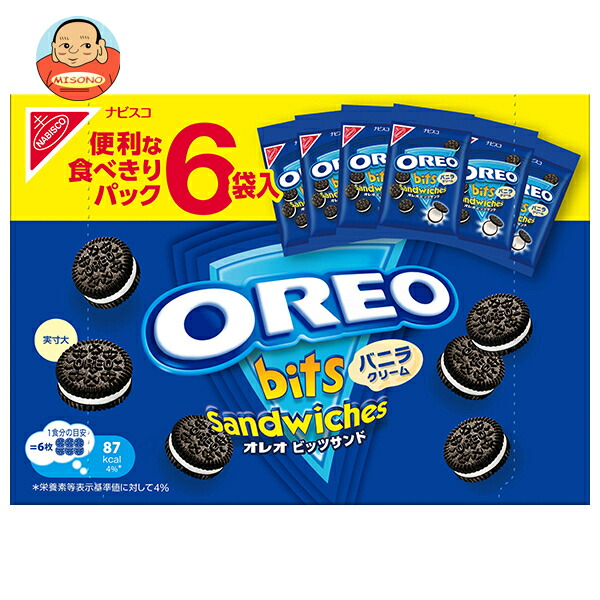 モンデリーズ ジャパン オレオ ビッツサンド バニラクリーム 102g×12袋入