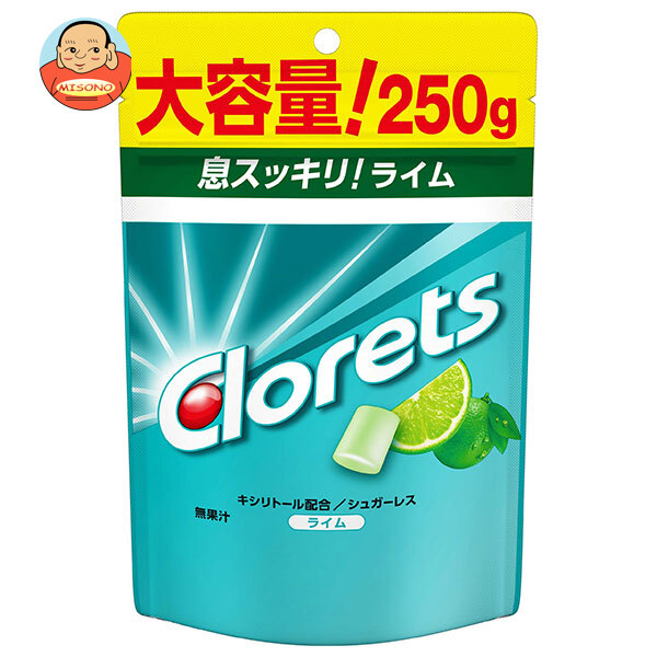 モンデリーズ ジャパン クロレッツXP ライムスタンド パウチ 250g×6個入