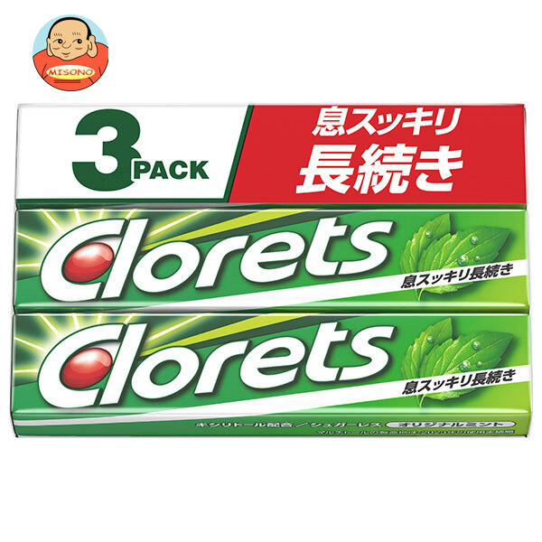 モンデリーズ ジャパン クロレッツXP オリジナルミント 3P(粒ガム) (14粒×3本)×10個入