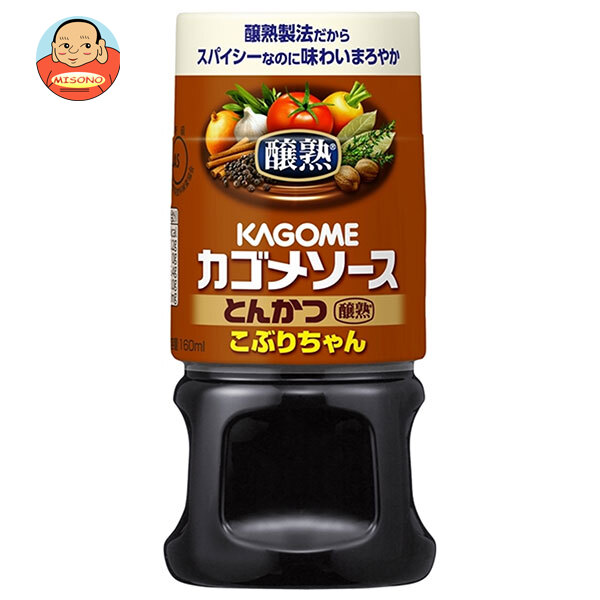 カゴメ 醸熟ソース こぶりちゃん とんかつ 160ml×30本入