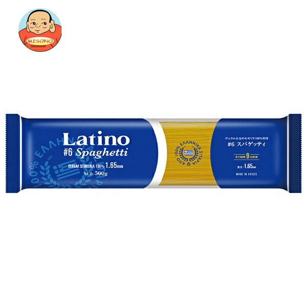 富永貿易 ラティーノ #6スパゲッティ 500g×24袋入