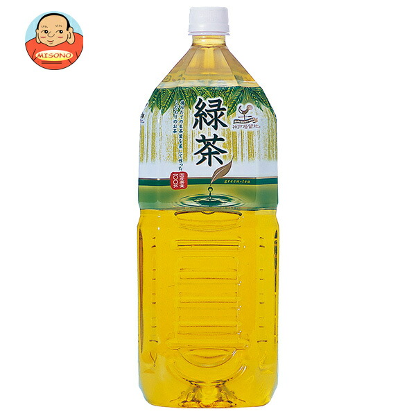 富永貿易 神戸居留地 緑茶 2LPET×6本入
