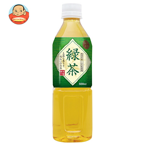 富永貿易 神戸茶房 緑茶 500mlペットボトル×24本入