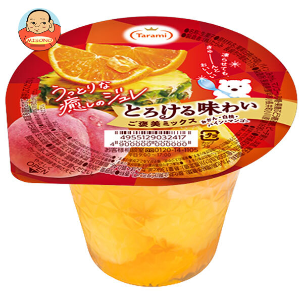 たらみ とろける味わい ご褒美ミックス 200g×24(6×4)個入