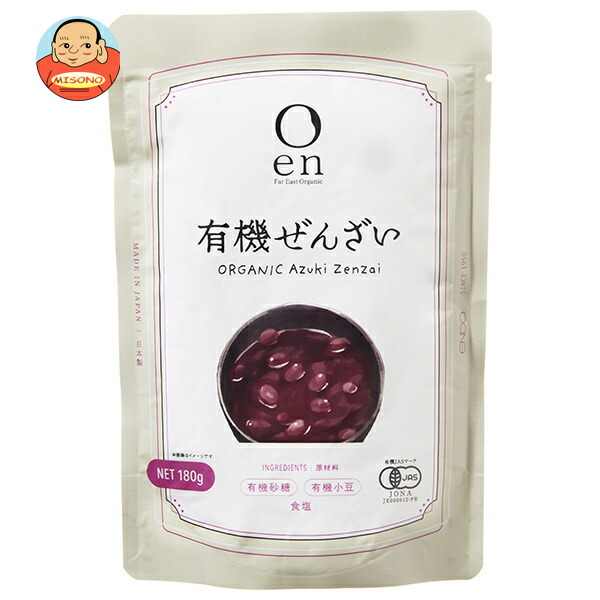 遠藤製餡 en 有機ぜんざい 180g×30(5×6)個入