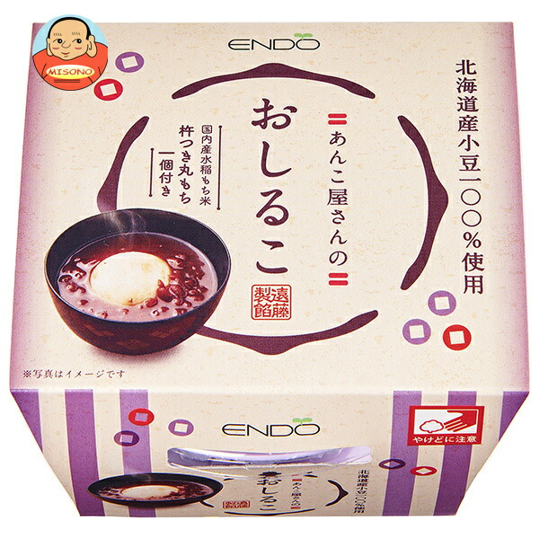 遠藤製餡 あんこ屋さんのおしるこ 230g×24(6×4)個入