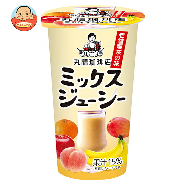 メロディアン 丸福珈琲監修 ミックスジューシー 180g×24(12×2)本入