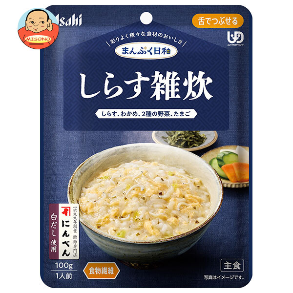 アサヒグループ食品 まんぷく日和 しらす雑炊 100g×24袋入