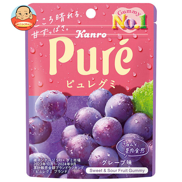 カンロ ピュレグミ グレープ 56g×6袋入