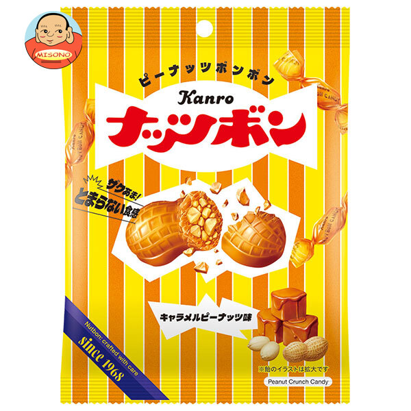 カンロ ナッツボン キャラメルピーナッツ味 70g×6袋入
