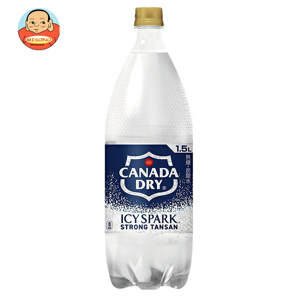 コカコーラ アイシー スパーク from カナダドライ 1.5Lペットボトル×6本入