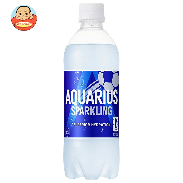 コカコーラ アクエリアス スパークリング 490mlペットボトル×24本入