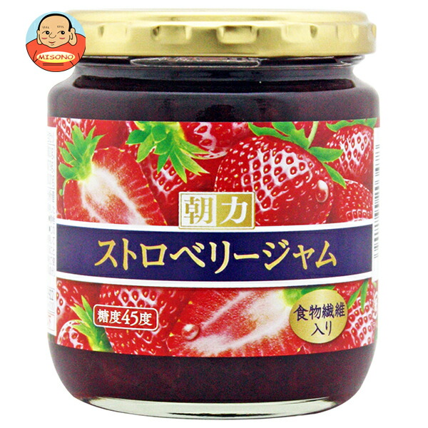 旭フレッシュ モーニングパワー ストロベリージャム 250g瓶×12個入