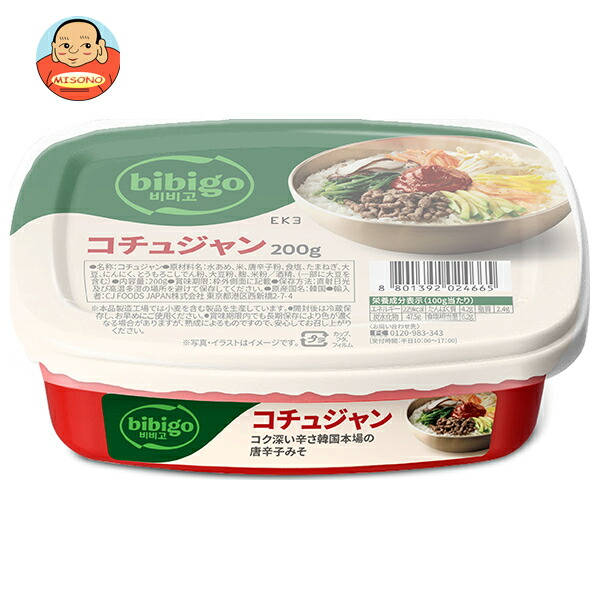 CJジャパン bibigo コチュジャン 200g×16個入