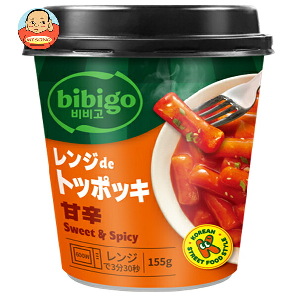 CJジャパン bibigo レンジde トッポッキ 甘辛 150g×18袋入