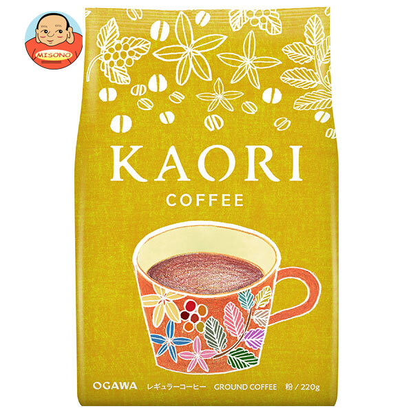 小川珈琲 カオリ コーヒー(粉) 220g×12袋入