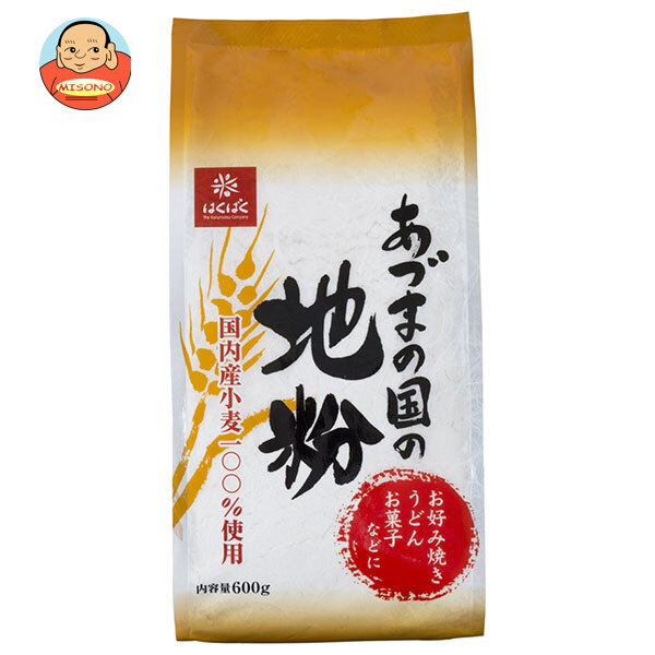はくばく あづまの国の地粉 600g×10袋入