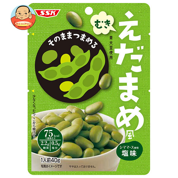 SSK そのままつまめる むきえだまめ風 40g×60個入