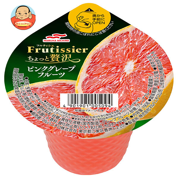 Umios フルティシエ ちょっと贅沢ピンクグレープフルーツ 190g×24(6×4)個入