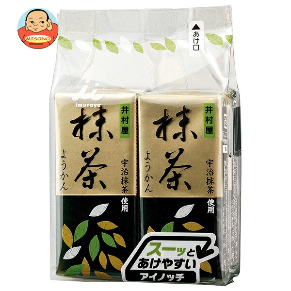 井村屋 ミニようかん 抹茶 (58g×4本)×12袋入