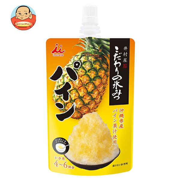 井村屋 こだわりの氷みつ パイン 150g×24本入