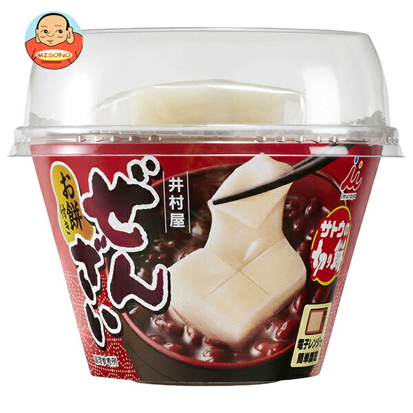 井村屋 お餅付きぜんざい 160g×16個入