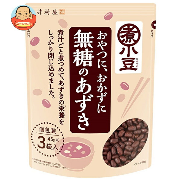 井村屋 無糖のあずき 3袋入 45g×3×10袋入