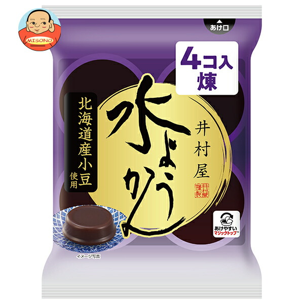 井村屋 袋入 水ようかん (62g×4個)×10袋入