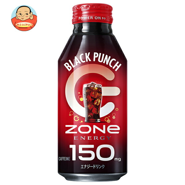 サントリー HYPER ZONe ENERGY(ハイパーゾーンエナジー) BLACK PUNCH 400mlボトル缶×24本入