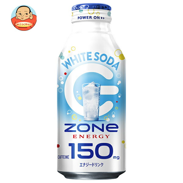 サントリー HYPER ZONe ENERGY(ハイパーゾーンエナジー) WHITE SODA 400mlボトル缶×24本入
