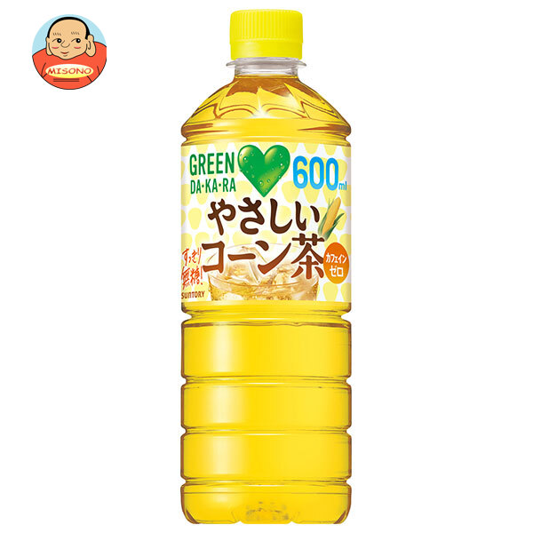 サントリー GREEN DA KA RA(グリーン ダカラ) やさしいコーン茶 600mlペットボトル×24本入