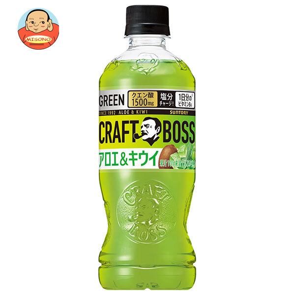 サントリー クラフトボス アロエ&キウイ【手売り用】 500mlペットボトル×24本入