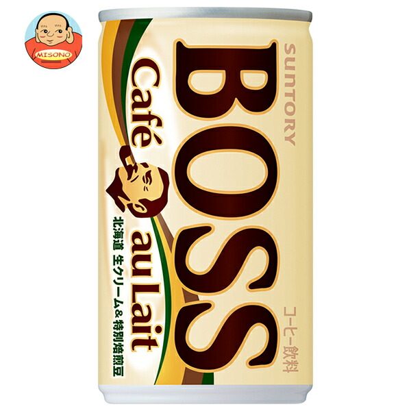 サントリー BOSS(ボス) カフェオレ 185g缶×30本入