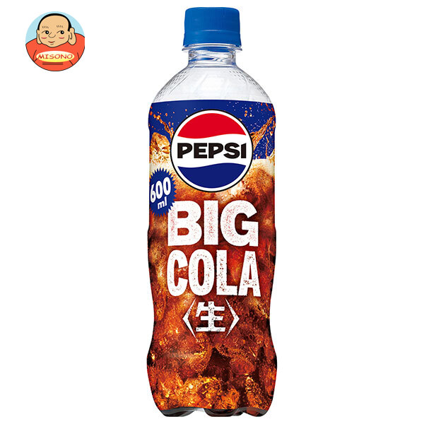 サントリー ペプシ 生 BIG COLA 600mlペットボトル×24本入