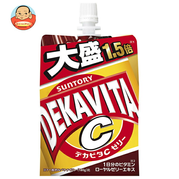 サントリー デカビタC ゼリー(6個パック) 270gパウチ×30(6×5)本入