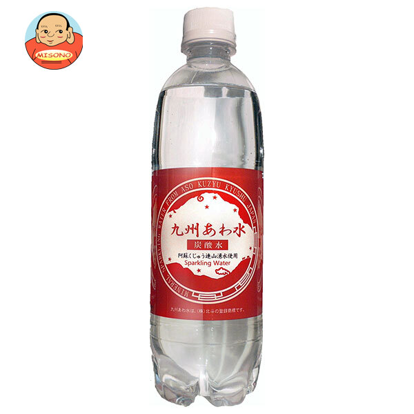 北斗 九州あわ水 炭酸水 500mlペットボトル×24本入