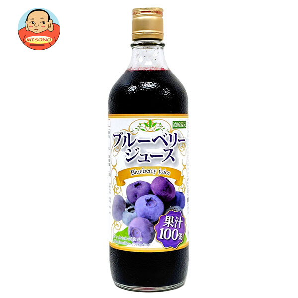 野田ハニー ブルーベリー 100% ジュース 720ml瓶×12本入