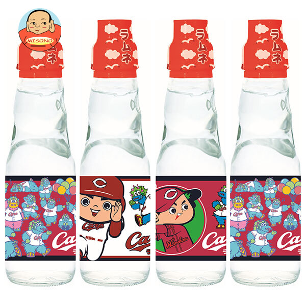 齋藤飲料工業 カープラムネ 200ml瓶×30本入