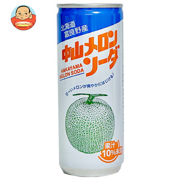 谷口農場 中山メロンソーダ 250ml缶×30本入