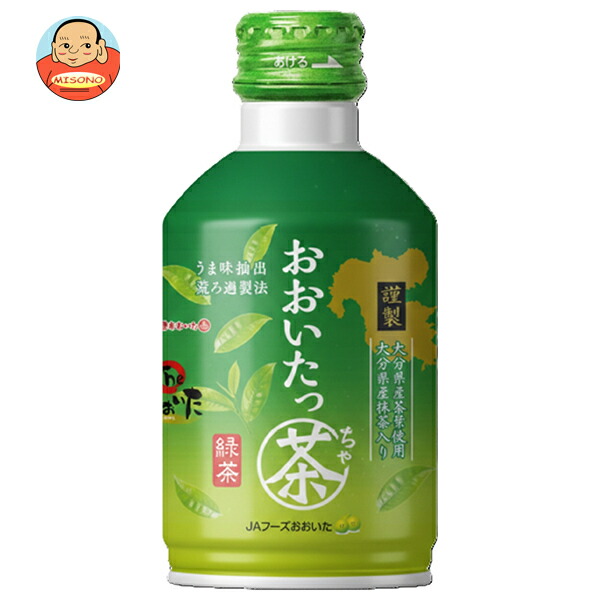 JAフーズ大分 おおいたっ茶 275mlボトル缶×24本入