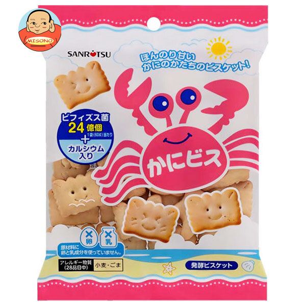 三立製菓 小袋 かにビス 60g×12袋入